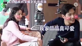 Yang Yang amp Dilraba Dilmurat  You Are My Glory BTS [upl. by Atinrahc]