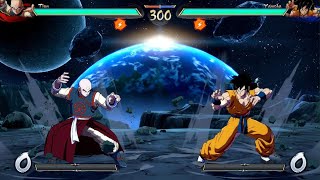 DRAGON BALL FighterZ TOURNAMENT ROUND 4 TIEN VS YAMCHA [upl. by Grindle]