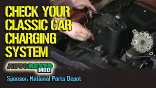 How To Check Starting and Charging Systems on Classic Muscle Car Episode 252 Autorestomod [upl. by Nuajed]