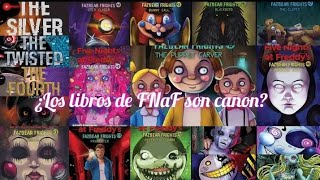 ¿Los libros de FNaF son canon [upl. by Mctyre]