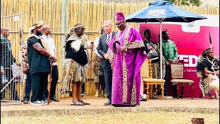 African American meets the Zulu King of South Africa [upl. by Imeon85]