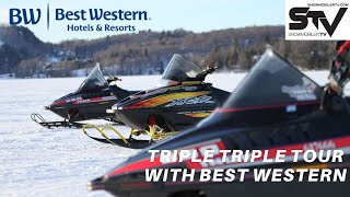 Triple Triple Snowmobile Tour [upl. by Marley833]