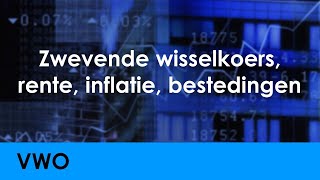 Zwevende wisselkoers rente inflatie bestedingen  Economie voor vwo  Wereldeconomie [upl. by Rombert]