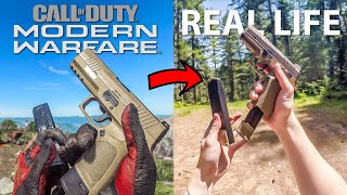 CoD Modern Warfare Reloads in Real Life [upl. by Spike]