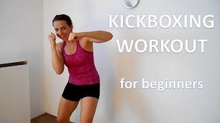 Kickboxing Workout For Beginners – 20 Minute Cardio Kickboxing Workout Routine For Weight Loss At Ho [upl. by Ellitnahc77]