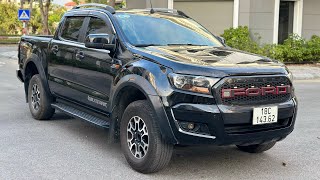 Ford Ranger xls 2017 số tự động 1cầu máy dầu 22 Xe đẹp chất ae hợp mệnh màu đen Alo ☎️0985944268 [upl. by Bohi]