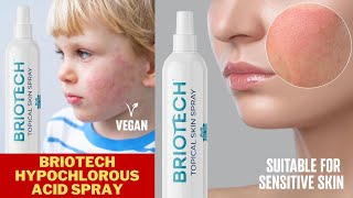 BRIOTECH Hypochlorous Acid Spray  Topical Skin Face amp Body Mist  Skin Care Essentials BEAUTY [upl. by Stevens]