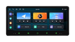 JOYING 89 Inch Universal Single Din Android 12 Qualcomm 4G Head Unit [upl. by Eidnyl]