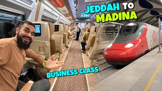 Jeddah se Madinah ka safar wo bhi business class train mein 😍🚆 [upl. by Durman875]