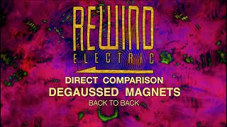 Degaussed AlNiCo II Magnets Audio Comparison [upl. by French]