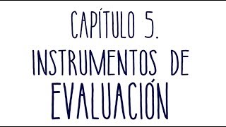 HQV5 HAY QUE VER LOS INSTRUMENTOS DE EVALUACIÓN [upl. by Barsky529]