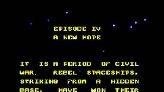 8 Bit Theme  Star Wars NES  Intro [upl. by Lednyc631]