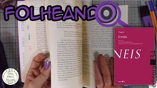 Folheando Eneida de Virgílio tradução de Carlos Alberto Nunes  Editora 34 SEM FALAS [upl. by Tayyebeb]