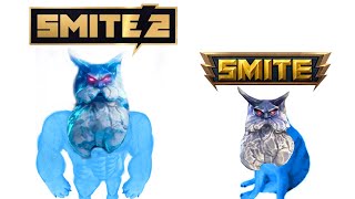 Smite 1 Ymir VS Smite 2 Ymir [upl. by Nima]