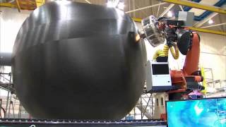 Manufacturing a Composite Rocket Fuel Tank [upl. by Fenella]