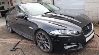 Jaguar XF Supercharged Gets Detailed from Start to Finish [upl. by Mick]