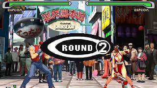 Capcom vs SNKMillennium Fight 2000Playthrough with Terry and ChunLi [upl. by Mariand]