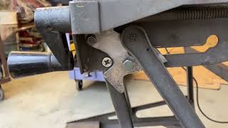 BampD Workmate latch repair [upl. by Anilah]