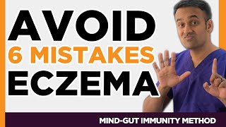 Avoid 6 Mistakes Eczema Dermatitis SIBO IMO Candida Leaky Gut Zonulin Histamine Foods [upl. by Nwahser415]