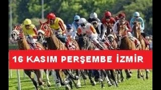 16 KASIM 2023 PERŞEMBE İZMİR AT YARIŞI TAHMİNLERİ VE YORUMLARI [upl. by Yarvis182]