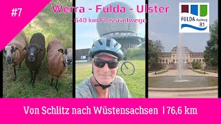 Königsetappe 👑 Wasserkuppe 950 Hm  Schlitz  Wüstensachsen 766 km  Werra  Fulda  Ulster [upl. by Derayne]