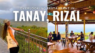 OVERLOOKING restaurant in TANAY RIZAL  Cafe Katerina [upl. by Beau458]