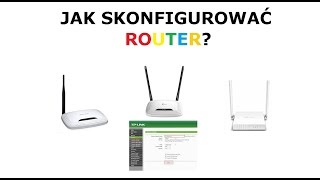 1 Jak Podłączyć Router KONFIGURACJA I ZABEZPIECZENIE ROUTERA TPLINK WR841N [upl. by Ennairrek]