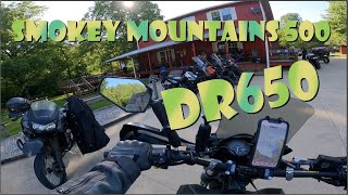 Part 3 Smokey Mountains 500  solo on my DR650 [upl. by Haggerty]