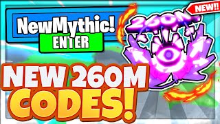 5 NEW SECRET MYTHIC PET 260M UPDATE CODES In CLICKER SIMULATOR Roblox Clicker Simulator Codes [upl. by Hewes]