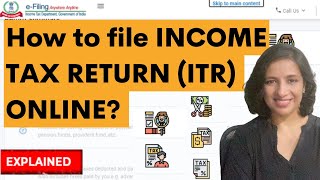 ITR kaise bhare  Income Tax Return Filing 202324  how to file itr online  itr 4 kaise bhare [upl. by Anavi819]