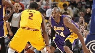 Kobe amp Kyrie duel in Cleveland [upl. by Rexanna]