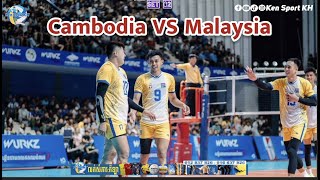 Amazing Spike Cambodia VS Malaysia SEA V League 2024 Set02 [upl. by Travis719]