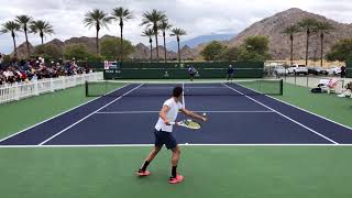 Thanasi Kokkinakis amp Nick Kyrgios  IW Practice Court Level 60fps [upl. by Ardnaeed780]