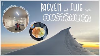 PACKEN und FLUG nach AUSTRALIEN 🇦🇺✈️ · Aupair Gastgeschenke und Abschied  vayasmemories [upl. by Revert]