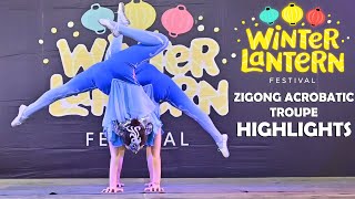 Winter Lantern Festival 2024 ZIGONG ACROBATIC TROUPE Highlights Circus Act Balancing Contortion [upl. by Christensen390]