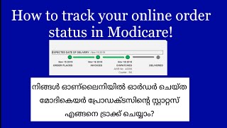 How to track your online order status in modicare  Modicare Malayalam  To Join call 8971441004 [upl. by Vasiliu]