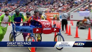 The winners at this years Great Bed Races [upl. by Rowland]