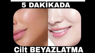 5 DAKİKADA CİLT BEYAZLATICI  KARBONATLA  \u00100 DOĞALCHALLENGEGÜZELLİK BAKIM [upl. by Leslee]