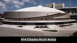 Top 30 College Basketball Arenas [upl. by Hilly]