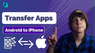 2 Ways To Transfer Apps from Android to iPhone 2021 [upl. by Assilem604]