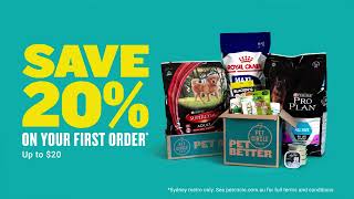 PET BETTER – Cubby with 20 off offer 15s [upl. by Handel]