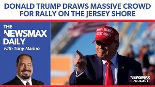 Trump Draws Huge Crowd in Blue State  The NEWSMAX Daily 051324 [upl. by Ecnaralc]