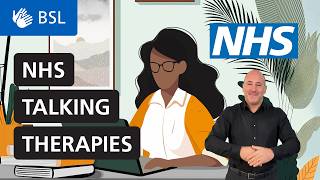 Treatment for depression and anxiety  NHS Talking Therapies BSL [upl. by Papageno]