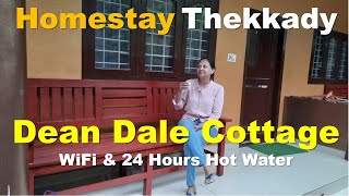 Best Homestay in Thekkady  Tariff Just 800 Rs per Room  Dean Dale Cottage Kumily Idukki [upl. by Motch]