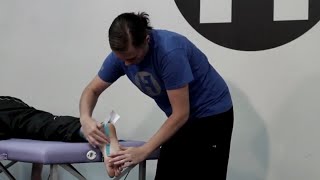 Kinesio Taping for Plantar Fasciitis  Sports Therapy amp Injuries [upl. by Oileduab702]