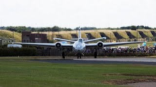 Waddington Airshow 2014 Departures With Air Band Radio [upl. by Nyvar]