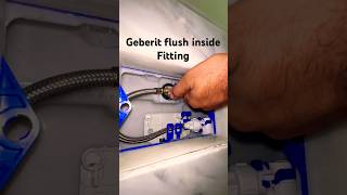 How to change Geberit flush valve of a wallhung Wc [upl. by Niamart]