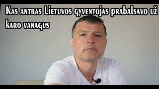 Kas antras Lietuvos gyventojas nori karo Tragedija [upl. by Opportina402]