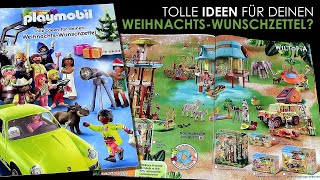 Playmobil ® Tolle Ideen für deinen WeihnachtsWunschzettel 2023  Prospekt durchblättern [upl. by Jillane209]