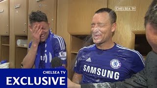 Terry and Cahill Champagne moment [upl. by Dalury616]